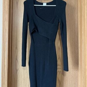 Abercrombie & Fitch Black Knit Dress